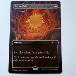 Magic The Gathering Mtg Foil Zuran Orb Alien Auroras Secret Lair Rare - Image 1