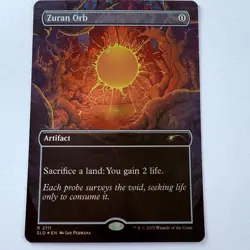 Magic The Gathering Mtg Foil Zuran Orb Alien Auroras Secret Lair Rare - Image 1