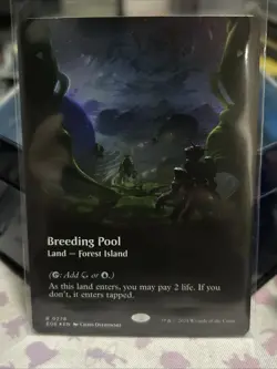 MTG Edge of Eternities Breeding Pool (Borderless) Foil #278 Rare - Image 1
