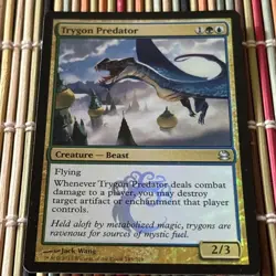 TRYGON PREDATOR Foil Magic the Gathering MTG Eternal Masters free shipping - Image 1