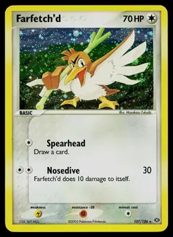 Pokemon Card - Farfetch'd (Secret Rare) Emerald 107/106 Secret Rare - Image 1