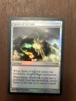 MTG: Magic The Gathering - FOIL Spine of Ish Sah x 1 (Mirrodin Beseiged) LP - Image 1