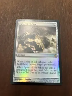 MTG: Magic The Gathering - FOIL Spine of Ish Sah x 1 (Mirrodin Beseiged) LP - Image 2