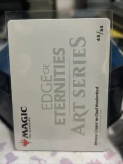 #45 Meteor Crater ART SERIES GOLD STAMPED Edge of Eternities MTG Card 45/54 - Image 2