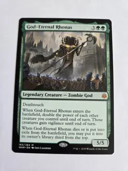 MTG | War of the Spark | God-Eternal Rhonas | 163/264 | Mythic Rare - Image 1