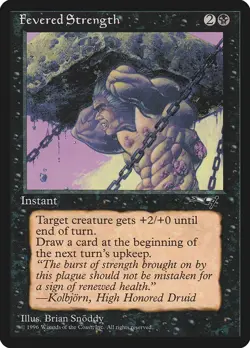 Fevered Strength - Alliances (ALL) - MTG Rare English Non Foil - Image 1