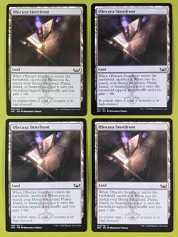 Obscura Storefront x4 Streets of New Capenna 4x Playset Magic the Gathering MTG - Image 1