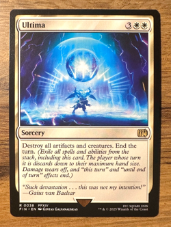 Magic MTG Final Fantasy Ultima #38 FIN *NON-FOIL* Rare FFXIV - Image 1