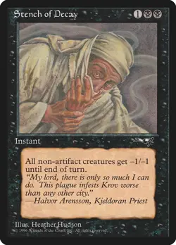 Stench of Decay - Alliances (ALL) - MTG Rare English Non Foil - Image 1