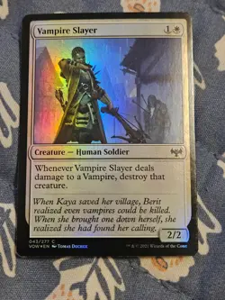 Vampire Slayer FOIL Innistrad Crimson Vow MTG Magic - Image 2