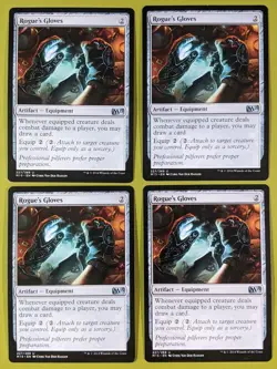 Rogue's Gloves x4 Magic 2015 M15 4x Playset Magic the Gathering MTG - Image 1