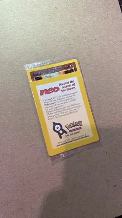 Entei #34 Reverse Holo - 2001 Pokemon Neo Discovery Black Star Promo SEALED - Image 5
