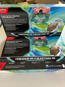 Venusaur ex Blastoise ex GameStop Exclusive Pokemon TCG NEW 2 sealed boxes - Image 2