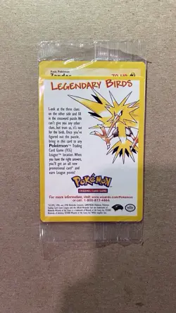 Ancient Mew Holo + Legendary Birds SEALED NM Pokemon the Movie 2000 WOTC PROMO - Image 4