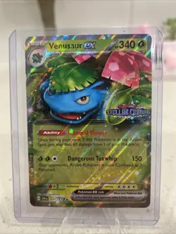 Pokemon Venasaur Ex Stamped Promo Scarlet And Violet N/M - Image 1