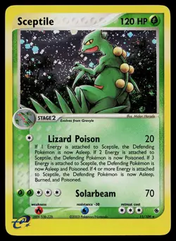 Pokemon Card - Sceptile Ruby and Sapphire 11/109 Holo Rare - Image 1