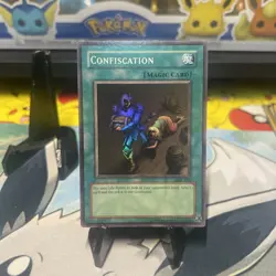 YUGIOH CONFISCATION SUPER RARE MRL-038 - Image 1