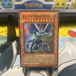 Blue-Eyes Shining Dragon - MOV-EN001 - Super Rare NM Movie Yugioh Promo - Image 1