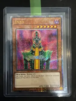 Yugioh Jinzo RA03-EN099 Quarter Century Secret Rare 1st Edition Pack Fresh NM - Image 1