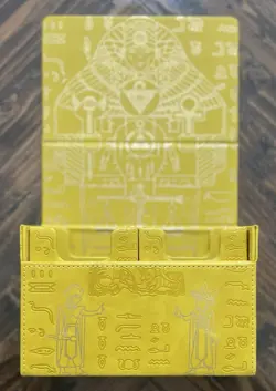 PAK X SLEEVECHIEF Elite Collection Gold Yugioh TCG Card Deck Box Limited - Image 3