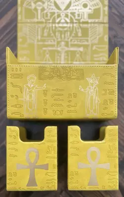 PAK X SLEEVECHIEF Elite Collection Gold Yugioh TCG Card Deck Box Limited - Image 4