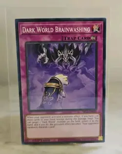 Yu-Gi-Oh! TCG: Dark World Brainwashing SR13-EN035 - Common - 1st Edition - LP - Image 1