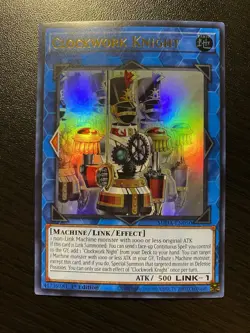 Yu-Gi-Oh! Clockwork Knight SUDA-EN050 - 1st Edition - Ultra Rare - Near Mint! - Image 1