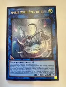 Yugioh Spirit with Eyes of Blue SDWD-EN033 Ultra Rare 1st Ed Near Mint - Image 1