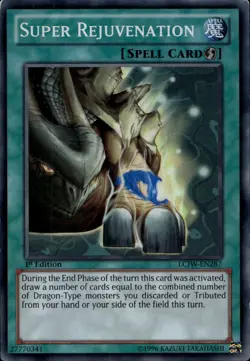 Super Rejuvenation 1st Ed Super LCJW-EN287 Yu-Gi-Oh! - Image 1