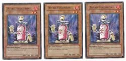 Nitro Synchron - DP08-EN004 - Rare - 1st Edition x3 - LP - Image 1