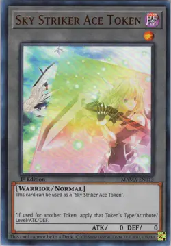 Token: Sky Striker Ace NM (#2) MAMA 1st Magnificent Mavens Yugioh - Image 1