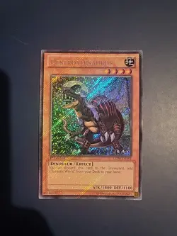 Destroyersaurus LCJW-EN158 Secret Rare Yu-Gi-Oh Card 1st Edition New - Image 1