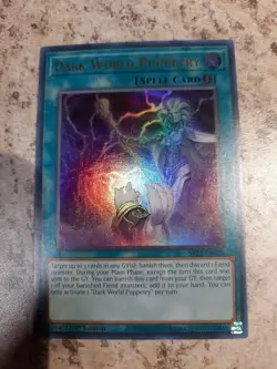 Yu-Gi-Oh! TCG - Dark World Puppetry Ultra Rare Mint Condition - Image 2