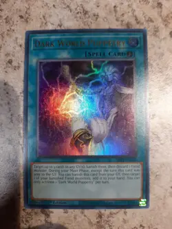 Yu-Gi-Oh! TCG - Dark World Puppetry Ultra Rare Mint Condition - Image 3