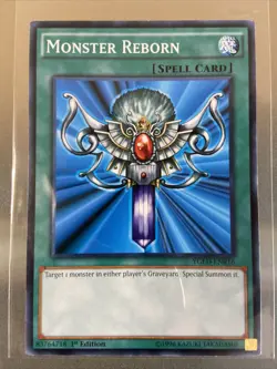 Yugioh: MONSTER REBORN - [YGLD-ENB16] - [Common] - [1st Edition] - NM - Image 1