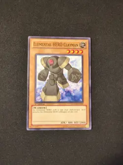 Elemental HERO Clayman LCGX-EN005 Legendary Collection 2 NM - Image 1