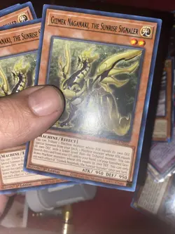 3x Gizmek Naganaki, the Sunrise Signaler 1st Edition Rare AMDE-EN037 Yu-Gi-Oh! - Image 1