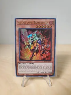 Yugioh TCG: Metalflame Swordsman SUDA-EN014 (1st Edition) - Image 1
