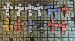 Yugioh Dungeon Dice Monsters DDM Original Japanese Dice Lot (13x) - Image 1