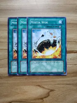 Yu-Gi-Oh! - Mystik Wok 3X - Full Playset - Image 1