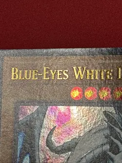 Blue-Eyes White Dragon KACB-EN001 Limited Ultra Rare LP - Image 2
