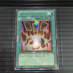 Card of Safe Return YuGiOh! LON-029 - Ultra Rare 1st- NM misprint missing layer - Image 1