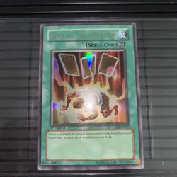 Card of Safe Return YuGiOh! LON-029 - Ultra Rare 1st- NM misprint missing layer - Image 2