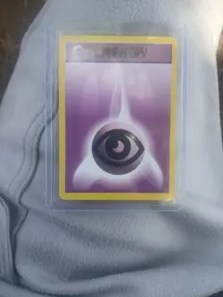 Pokemon TCG Shadowless Base Set Psychic Energy Card 101/102 LP Condition - Image 1