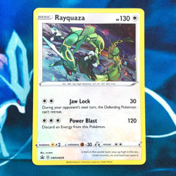 Rayquaza - SWSH029 - Black Star Promo Rare Holo - Pokemon Card - MP - Image 1
