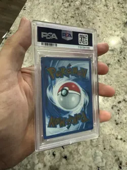 PSA 10 GEM MINT 2023 Pokemon 151 MEW EX 205 Ultra Premium Metal Promo Card - Image 2