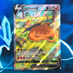 Charizard V - SWSH260 - Full Art Ultra Rare Promo - Pokemon Card - LP - Image 1