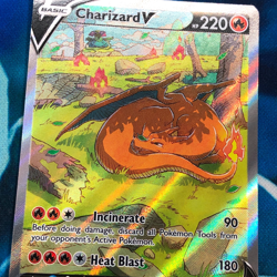 Charizard V - SWSH260 - Full Art Ultra Rare Promo - Pokemon Card - LP - Image 2