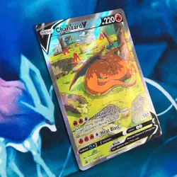 Charizard V - SWSH260 - Full Art Ultra Rare Promo - Pokemon Card - LP - Image 3