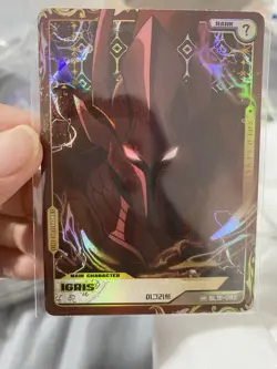 Mapniverse Solo Leveling Igris HR SL1E-092 Holo Anime Trading Card - Image 1